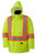 Pioneer Safety Waterproof Hi-Vis Jacket - Large - Yellow/Green (V1090160U-L)
