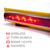 Master Tailgaters Wireless Trailer Tow Light Bar 19"- Magnetic Mount - Ultra Bright LED with 7 Pin RV Blade Hitch Transmitter (MT-WTL05)