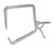 Detailed view of Eastwood 18 Inch Deep Throat Locking C Clamp