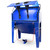 Front view of Eastwood Abrasive Media Blast Cabinet B100, Layout of Eastwood Abrasive Media Blast Cabinet B100