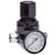 Eastwood Concours Pro 0-80 PSI Air Regulator in white background, Eastwood Concours Pro 0-80 PSI Air Regulator being used