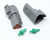 Eastwood Crimp-Right 2 Piece Three Cavity Deutsch Connector (23585, 23586)