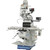 Front view of South Bend 9" x 48" 3 HP EVS Turret Mill with 3-Axis DRO, Features of South Bend 9" x 48" 3 HP EVS Turret Mill with 3-Axis DRO, Control Panel of South Bend 9" x 48" 3 HP EVS Turret Mill with 3-Axis DRO