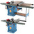 36" and 52" Rails South Bend Table Saw, Side view of South Bend Table Saw, Front view of South Bend Table Saw, Back view of South Bend Table Saw, Buttons of South Bend Table Saw, 36" Rails South Bend Table Saw, 52" Rails South Bend Table Saw