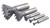 HHIP 5 PIECE 3/8 TO 1-7/8" HIGH SPEED STEEL DOVETAIL CUTTER SET (2006-0205)