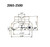 HHIP 2-1/2" X 3/4 BORE 45 DEGREE SE INDEXABLE FACE MILL (2065-2500)