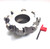 HHIP 5" X 1-1/2 BORE 45 DEGREE OCTAGON 8 INSERT INDEXABLE FACE MILL (2068-5000)