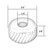 HHIP 3/4 X 3/8 X 1/4 DIAMOND SHAPE MEDIUM KNURLING WHEEL PAIR (2220-0016)