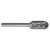 HHIP SC-7 CYLINDRICAL BALL NOSE DOUBLE-CUT CARBIDE BURRS (3000-0117)