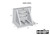 HHIP 3-1/2 X 3 X 2-1/2" WEBBED SLOTTED ANGLE PLATE (3402-0301)