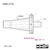 HHIP NMTB #40 TAPER TO JACOBS JT33 ARBOR (3900-1774)