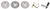 VERTEX DIVIDING PLATES FOR 10 & 12" VERTEX ROTARY TABLES (3900-2394)