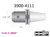 HHIP 1/2 X CAT 40 V-FLANGE END MILL HOLDER WITH 2.5 GAGE DEPTH (3900-4111)