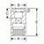 Grey Pneumatic 5223C #5 Spline x 1-1/2" x 13/16" Square Socket