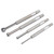 DASQUA 4 PIECE .125-.500" SMALL HOLE FULL BALL GAGE SET (5921-0005)