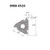 HHIP 16NR-24UN TiALN COATED INTERNAL THREADING & GROOVING INSERT (6006-4524)