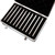 DASQUA 1/8" X 6" 10 PIECE PREMIUM PARALLEL SET WITH ALUMINUM CASE (8204-0015)