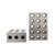 HHIP HHIP 3 X 2.5 X 2" ANGLE PLATE & 1-2-3 BLOCK SET MATCHED PAIR (9999-0005)
