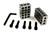 HHIP 4 PIECE 1-2-3 PRECISION BLOCK SET & MATCHED PAIR OF 1-2-3 BLOCKS (9999-0030)