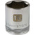 Dynamic Tools 1/2" Drive 6 Point SAE, 1-3/16" Standard Length, Chrome Finish Socket (D016338) Main Image