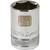 Dynamic Tools 1/2" Drive 6 Point SAE, 3/4" Standard Length, Chrome Finish Socket (D016324)