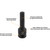 Dynamic Tools 1/2" Drive Metric Hex Head, 8mm, Bit Impact Socket (D014708)