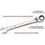 Dynamic Tools 1/2" Reversible Combination Ratcheting Wrench (D076016)