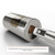 Dynamic Tools 1/4" Drive 12 Point Metric, 9mm Standard Length, Chrome Finish Socket (D003109)