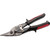Dynamic Tools 10" Aviation Snips, Cuts Left, Red Handle (D055030) Main Image