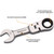 Dynamic Tools 10mm Stubby Flex Head Ratcheting Wrench (D076310)