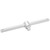 Dynamic Tools 3/8 Drive Sliding T-handle, 6-1/2" Long, Chrome Finish (D005500)