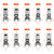 Dynamic Tools 3/8" Drive 10 Piece Metric, Flare Nut Socket Set, 10mm -19mm (D010028)