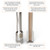 Dynamic Tools 3/8" Drive 12 Point SAE, 15/16" Deep Length, Chrome Finish Socket (D009630)