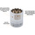 Dynamic Tools 3/8" Drive 12 Point SAE, 7/8" Standard Length, Chrome Finish Socket (D009428)