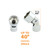 Dynamic Tools 3/8" Drive 6 Point Metric, 13mm Universal Joint Socket, Chrome Finish (D008713)