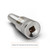 Dynamic Tools 3/8" Drive 6 Point Metric, 6mm Deep Length, Chrome Finish Socket (D008206)