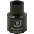 Dynamic Tools 3/8" Drive 6 Point Metric, 9mm Standard Length, Impact Socket (D007009) Main Image