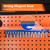Dynamic Tools 3/8" Drive SAE Magnetic, 26 Socket Organizer (D029002)