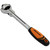 Dynamic Tools 3/8" Drive Swivel Head 72 Tooth Ratchet, Chrome Finish Comfort Handle, 9" Long (D005306)