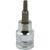 Dynamic Tools 3/8" Drive Torx® Head, T20 Bit Regular Length, Chrome Finish Socket (D006320) Main Image