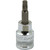 Dynamic Tools 3/8" Drive Torx® Head, T27 Bit Regular Length, Chrome Finish Socket (D006327)