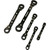 Dynamic Tools 5 Piece SAE Double Box End, Reversible Ratcheting Wrench Set, 25 Degree Offset (D081201) Main Image