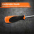 Dynamic Tools 5/16" Slotted Screwdriver, Comfort Grip Handle (D062005)