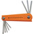 Dynamic Tools 8 Piece Torx® Folding Hex Key Set, T8 - T40 (D043209) Main Image