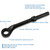 Gray Tools 1-1/8" Strike-free Leverage Wrench, 45 Degree Offset Head (66636)