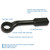 Gray Tools 1-7/8" Striking Face Box Wrench, 45 Degree Offset Head (66860)