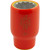 Gray Tools 18mm X 3/8" Drive, 12 Point Standard Length Socket, 1000V Insulated (MT18-I)