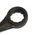 Gray Tools Combination Wrench 2-11/16", 12 Point, Black Oxide Finish (3186B)