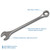 Gray Tools Combination Wrench 2-3/16", 12 Point, Satin Chrome Finish (3170)