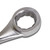 Gray Tools Combination Wrench 2-9/16", 12 Point, Satin Chrome Finish (3182)